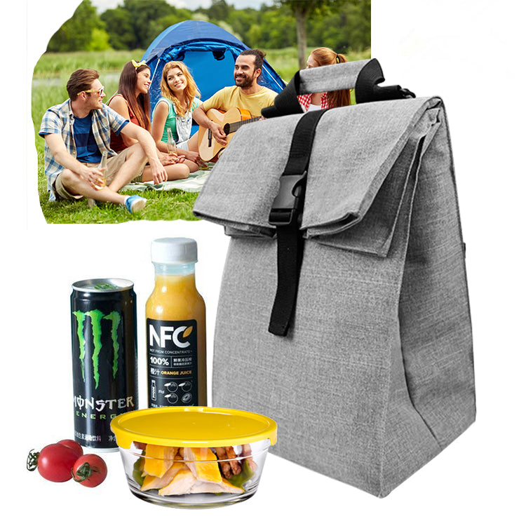 Eco-friendly Food Grade Tote Shoulder Lunch Bag