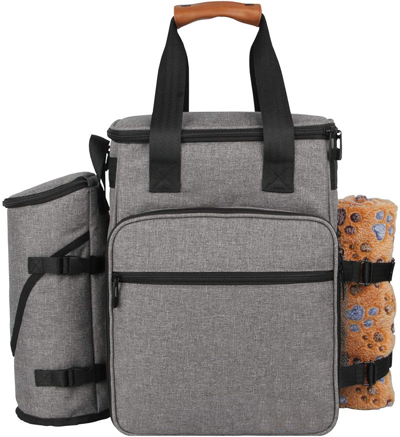 Large Capacity Pet Food Carrier Toys Organizer