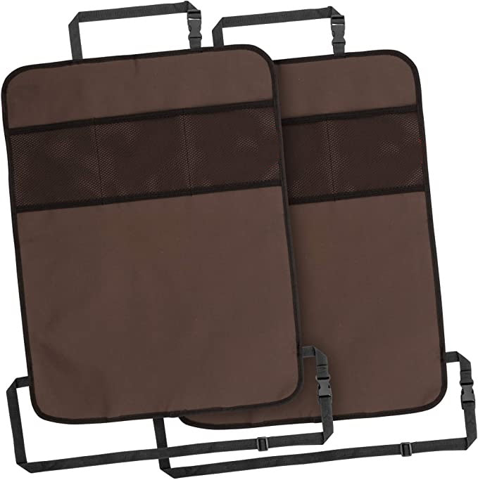Car Backseat Organizer with 3 Mesh Pockets