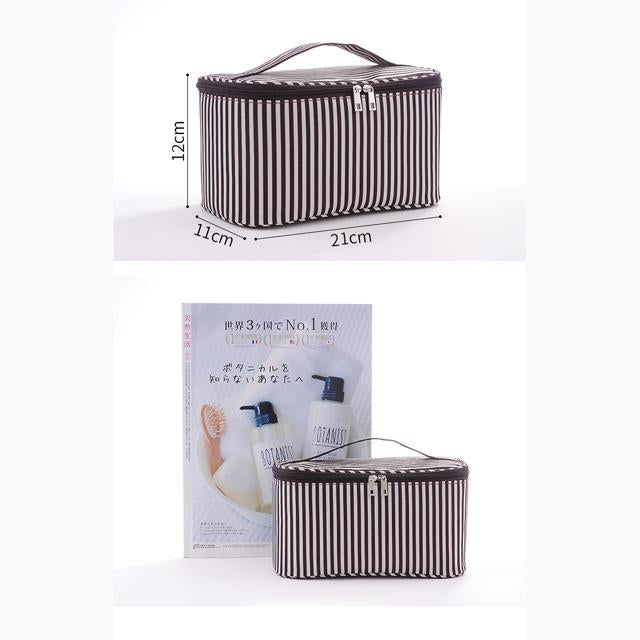 Travel Organizer Toiletry Cosmetic Bag With Compartments