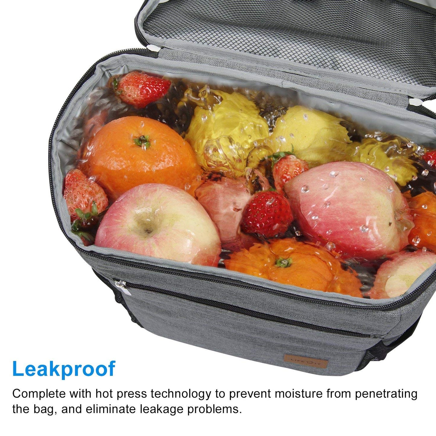 Insulated Backpack Soft Cooler Lunch Bag