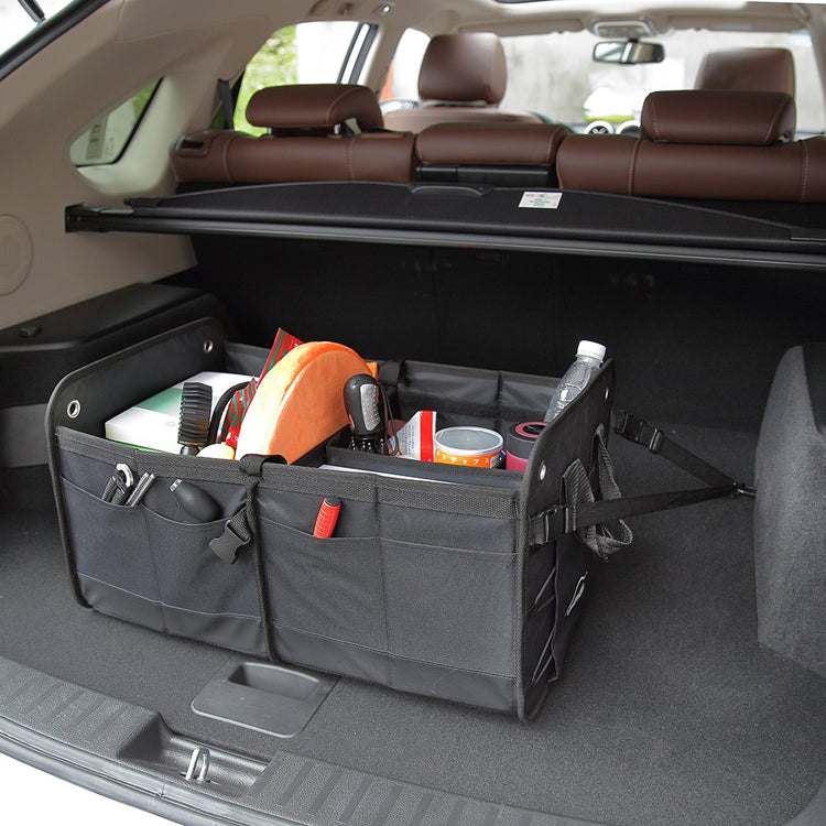 Portable Car Trunk Organizer Durable Collapsible Storage Bag