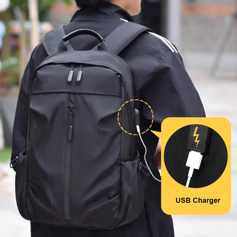 Waterproof Travel Laptop College School Backpack With Usb