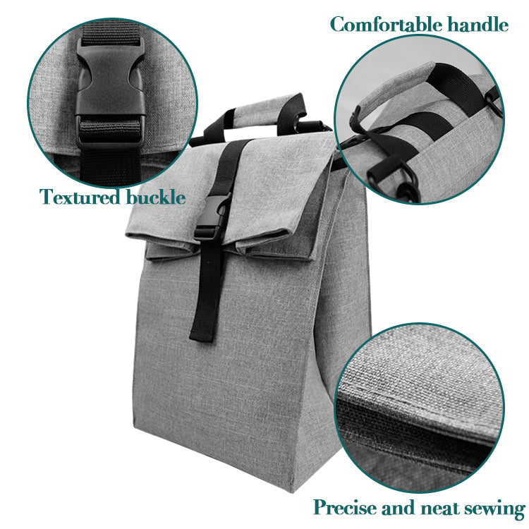 Eco-friendly Food Grade Tote Shoulder Lunch Bag
