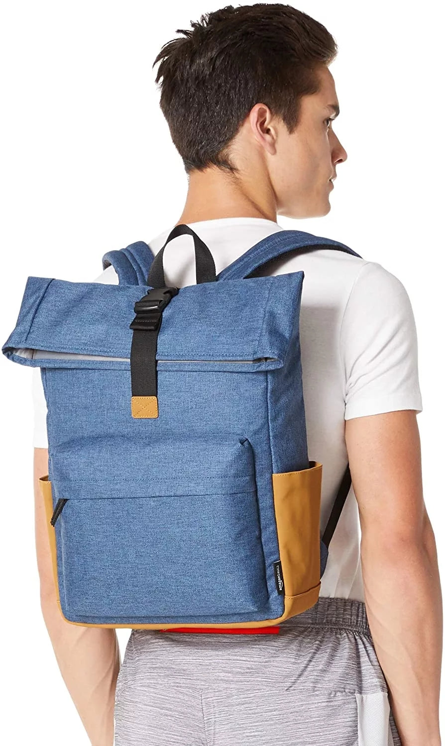 Rolltop Waterproof Leisure Travel Backpack