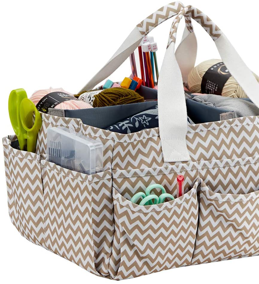 Large Capacity Garden Tool Organizer Tote Bag