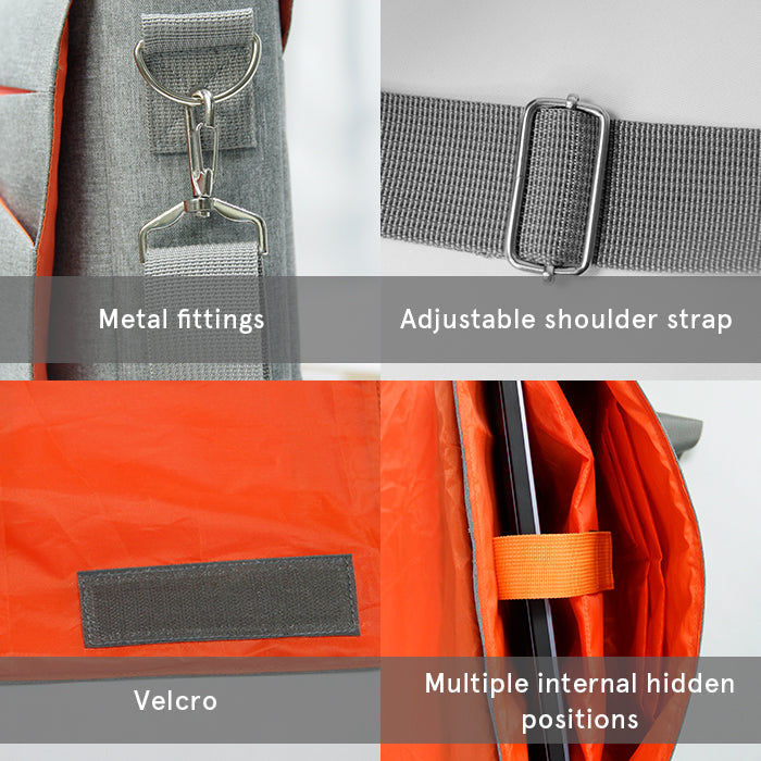 14" Laptop Messenger Handbag Crossbody Side Bag