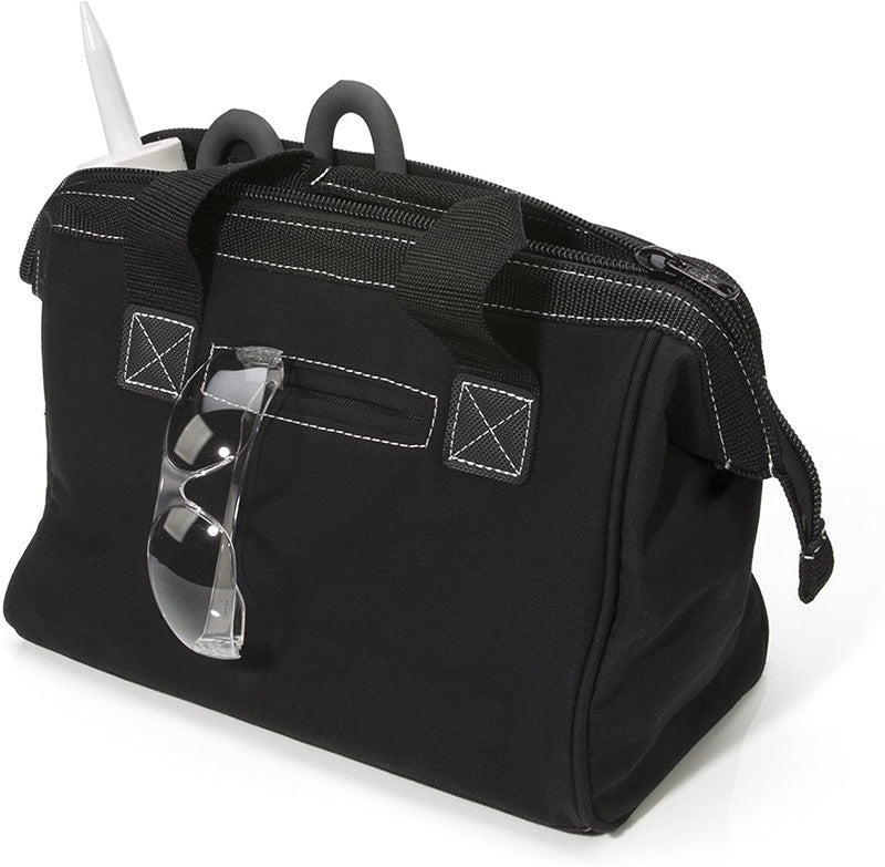Durable Canvas Heavy-Duty Zipper Wide Mouth Tool Bag