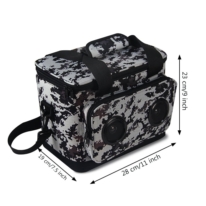 Waterproof Insulated Thermal Freezer Cooler Bag with Speaker