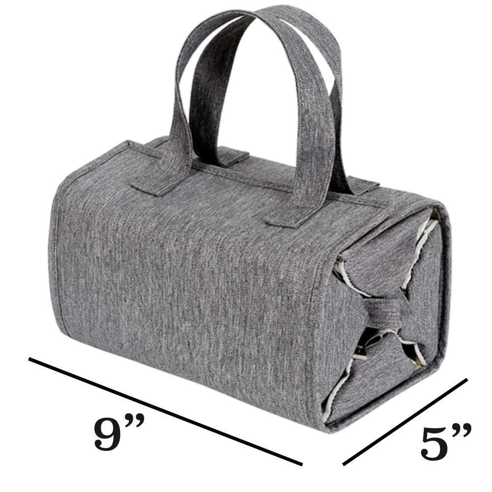 Folding Portable Travel Men Roll Up Toiletry Bags