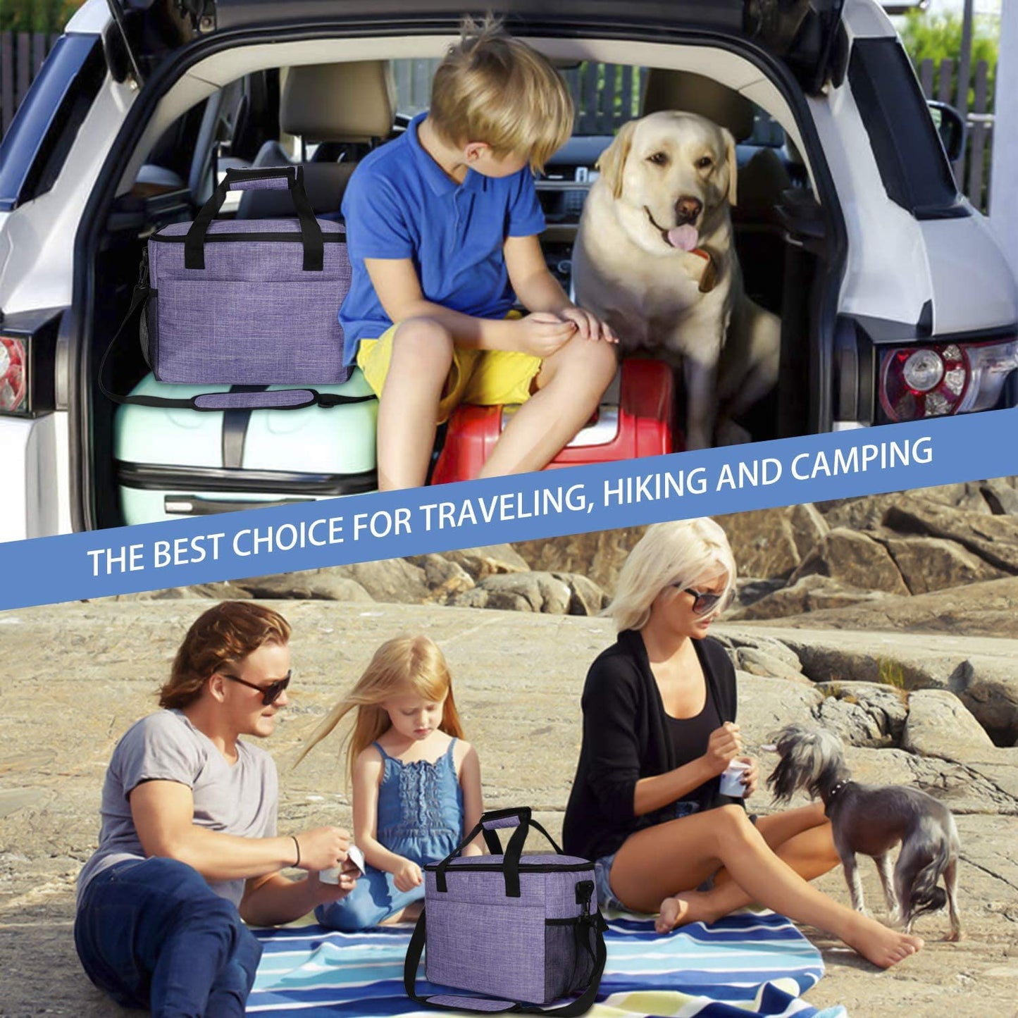 5 Piece Set Dog Pet Supplies Travel Backpack