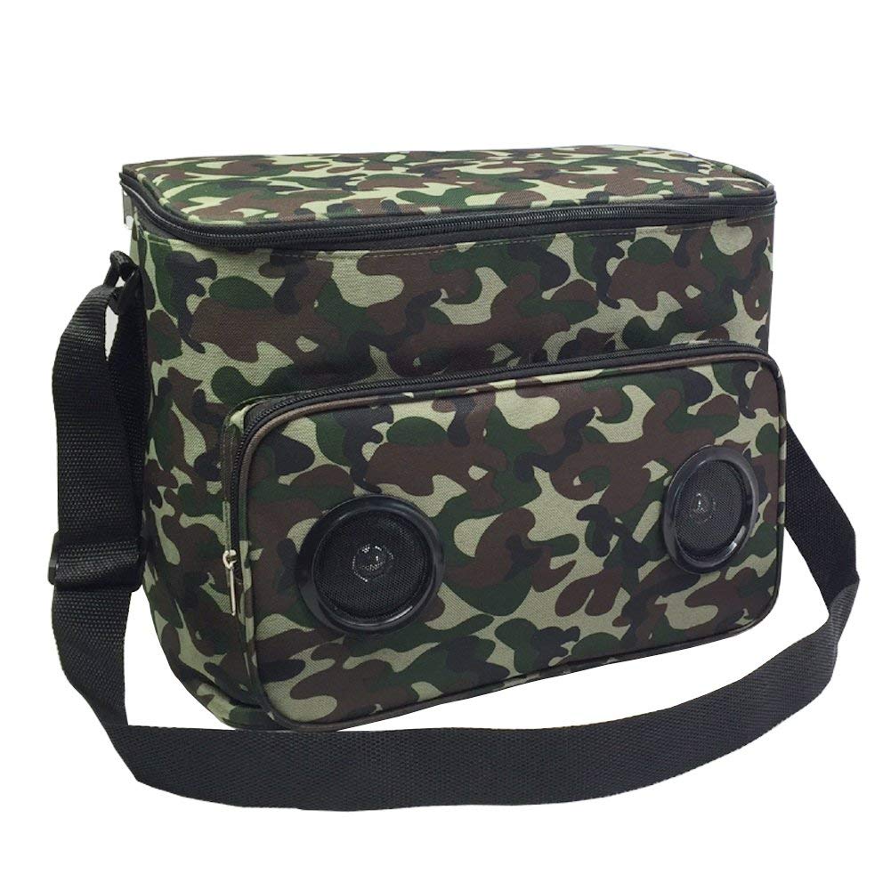 Portable Travel Cooler Bag With Built In Speakers