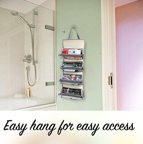 Folding Portable Travel Men Roll Up Toiletry Bags