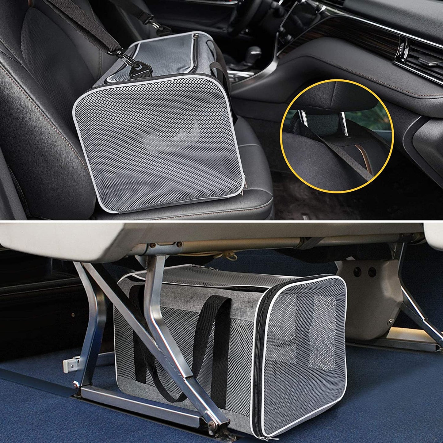 Durable Pad Collapsible Pet Travel bag