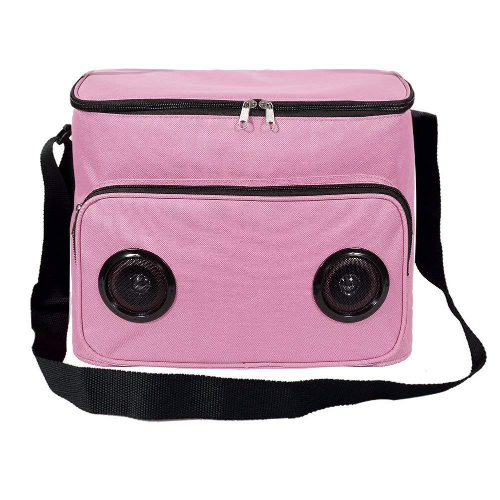 Portable Travel Cooler Bag With Built In Speakers