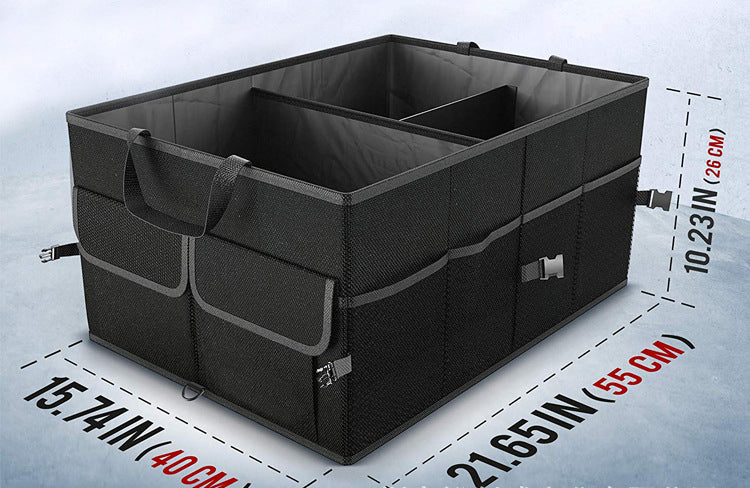 1680D Oxford Waterproof Foldable Car Trunk Organizer