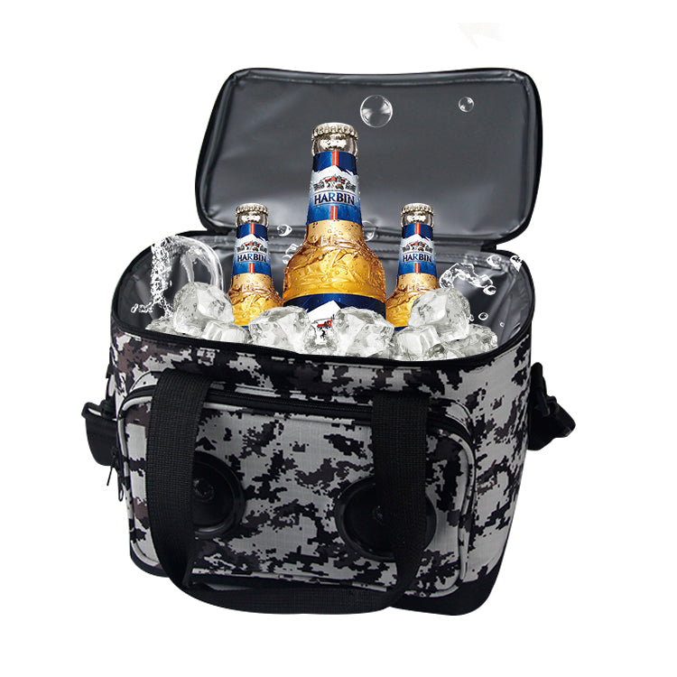 Waterproof Insulated Thermal Freezer Cooler Bag with Speaker