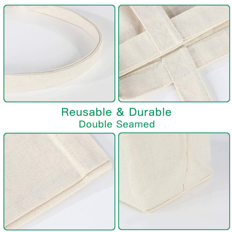 Shopping Grocery Organic Recyclable Eco Friendly Cotton Bag
