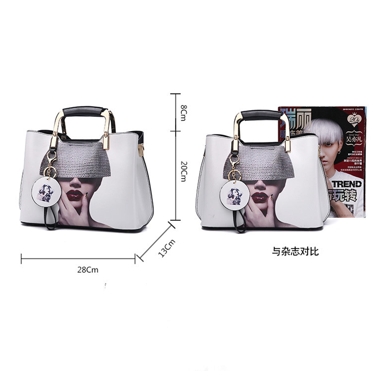 Top Handle Satchel Shoulder Bags Ladies Leather Totes