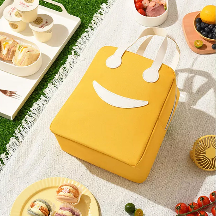 Insulated Roll Top Lunch Box Cooler Bag