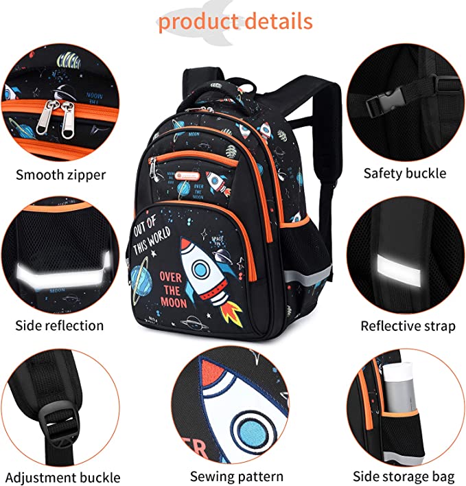 16 inch Multifunctional Cute Large Capacity Kids Backpack