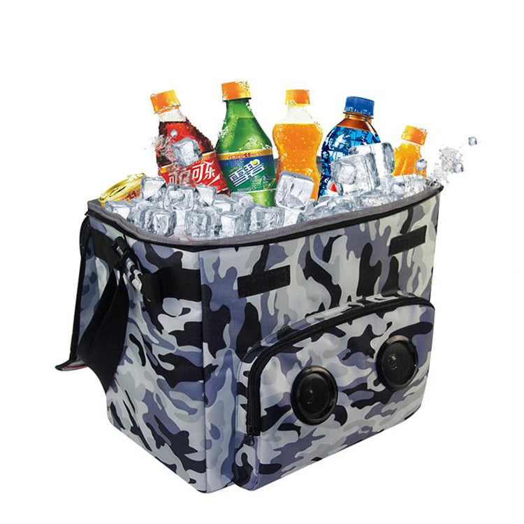 Waterproof Insulated Thermal Freezer Cooler Bag with Speaker
