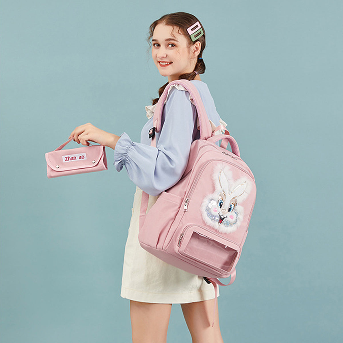 Lightweight And Cute Large Capacity Backpack