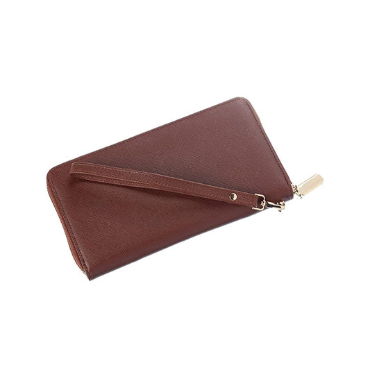 Promotional RFID blocking PU Leather Clutch Wallet