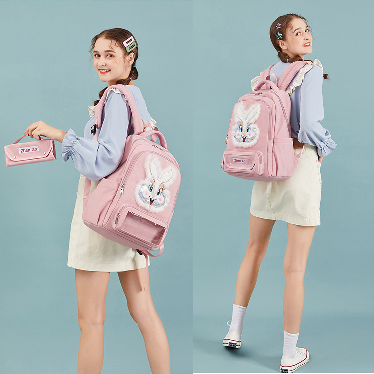 Lightweight And Cute Large Capacity Backpack