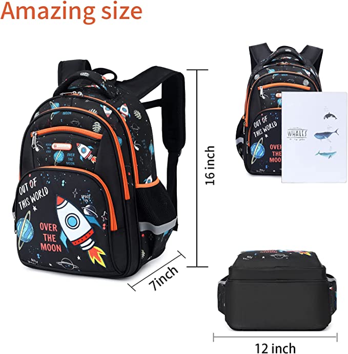 16 inch Multifunctional Cute Large Capacity Kids Backpack