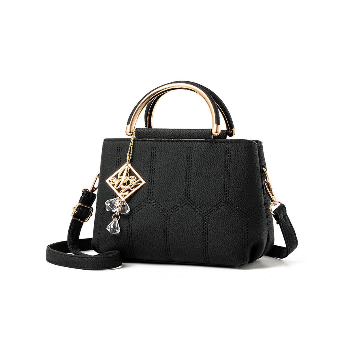 New Fashion Handbag Embroidered Thread Shoulder Bag