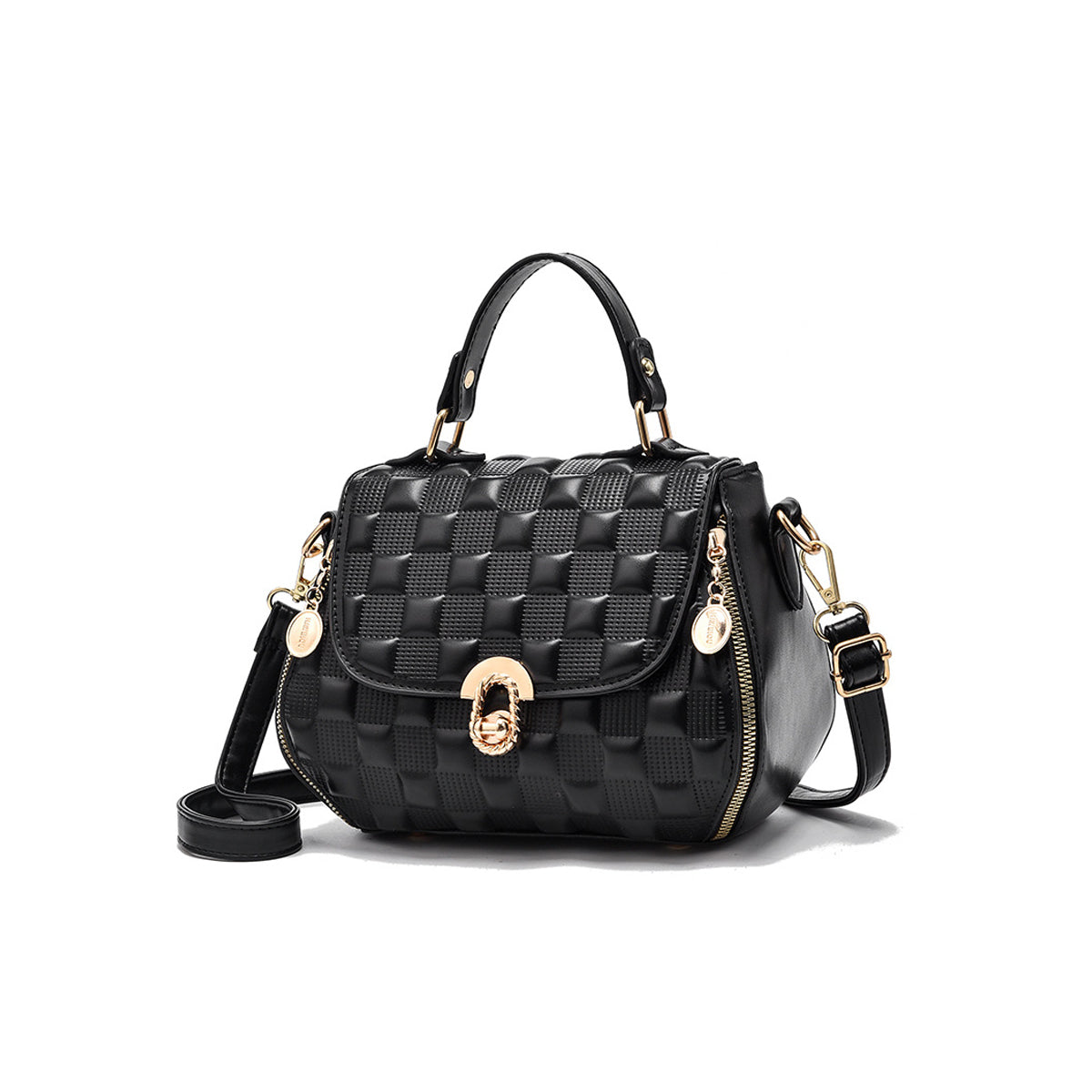 New Simple Embroidered Thread Large Capacity Shoulder Bag