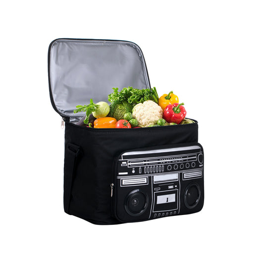 PEVA Leakproof Lining Cooler Bag With Speaker