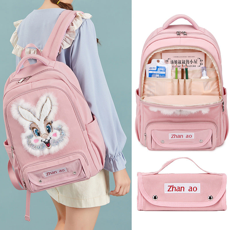 Lightweight And Cute Large Capacity Backpack