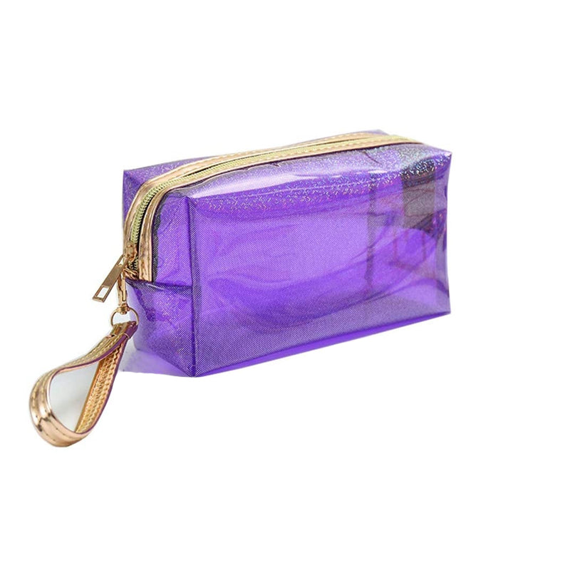 PVC Transparent Zippered Toiletry Bag
