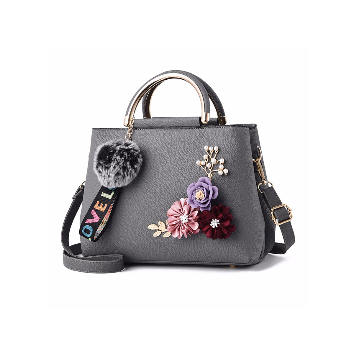 Fashion Ladies Flower Shoulder Messenger Bag