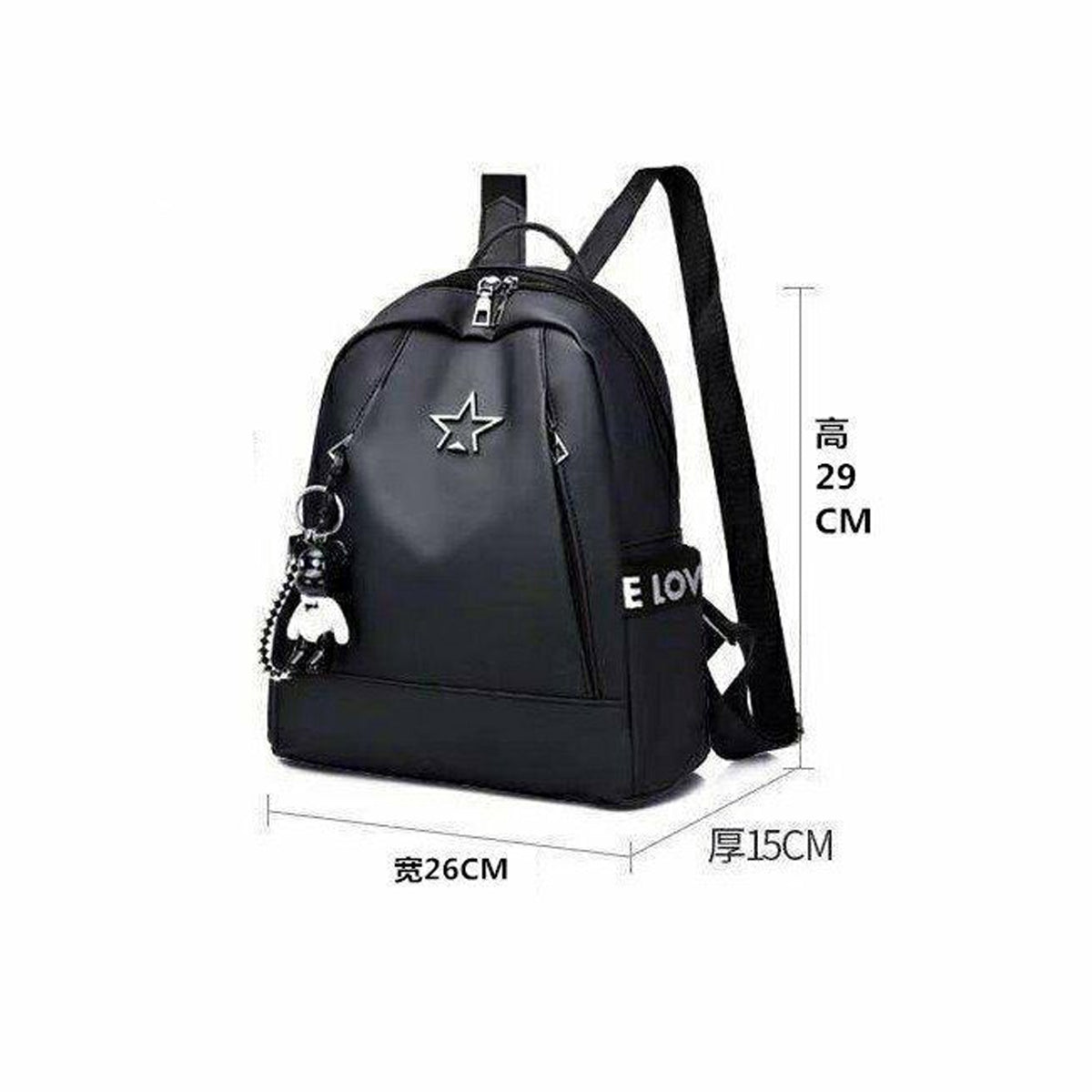 Oxford Cloth Canvas Bag Student Schoolbag Mini Backpack