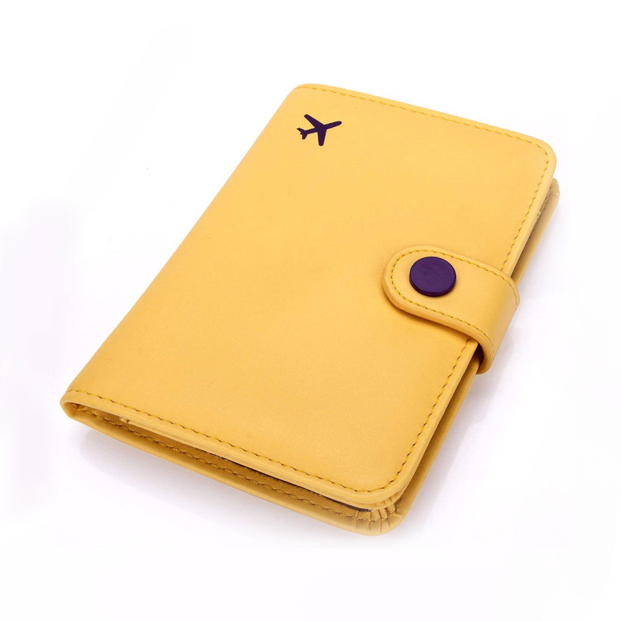 Anti Theft PU Leather RFID Card Holder Wallet