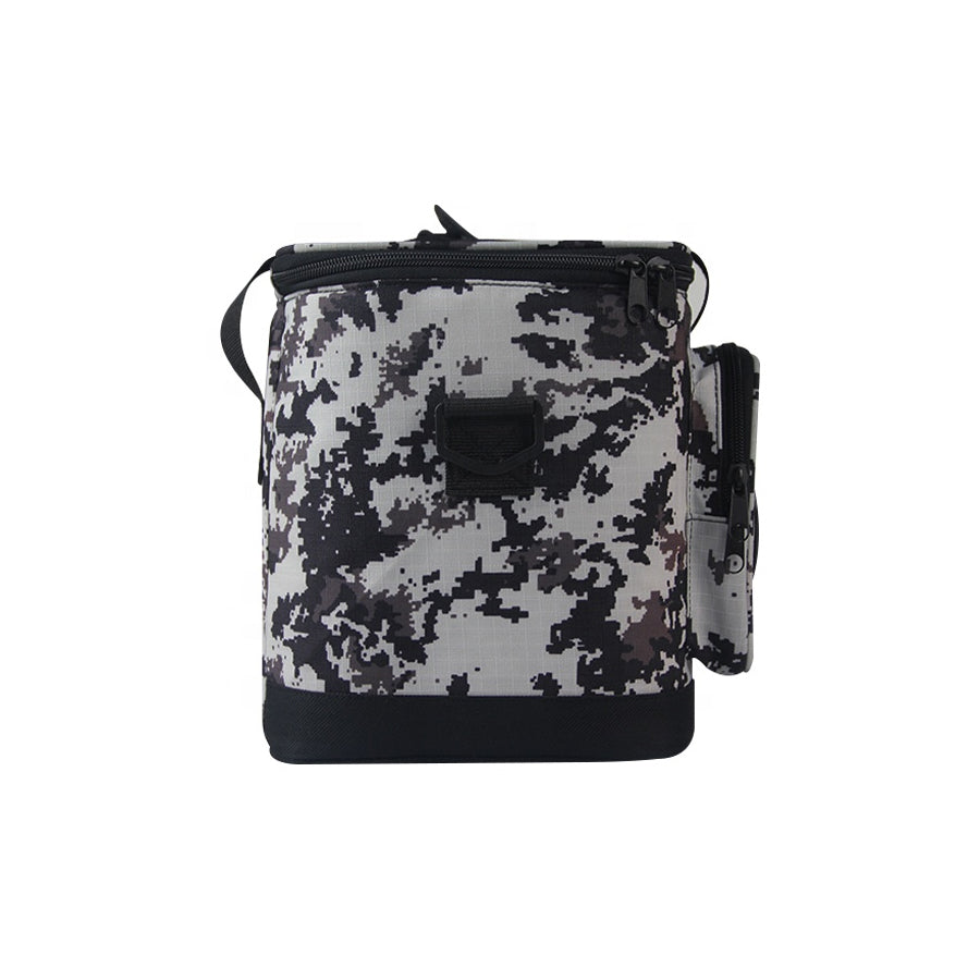 Insulated waterproof speaker cooler bag with solar panel
