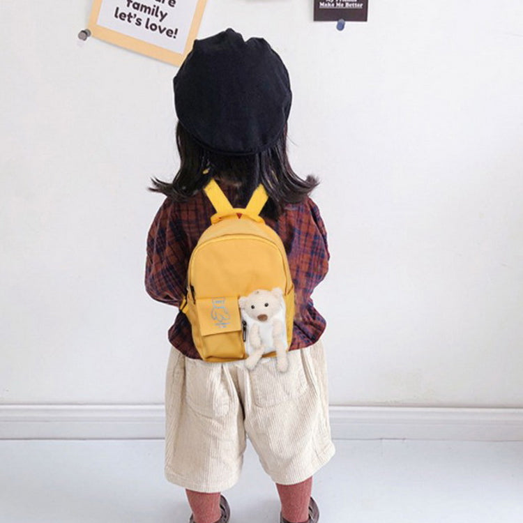 Hot Sale Yellow Kids School Backpacks