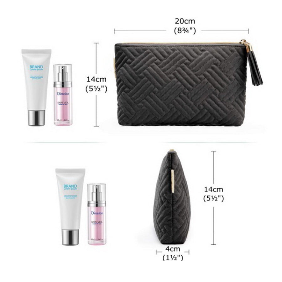 Fashion Velvet Makeup Accessories Organizer