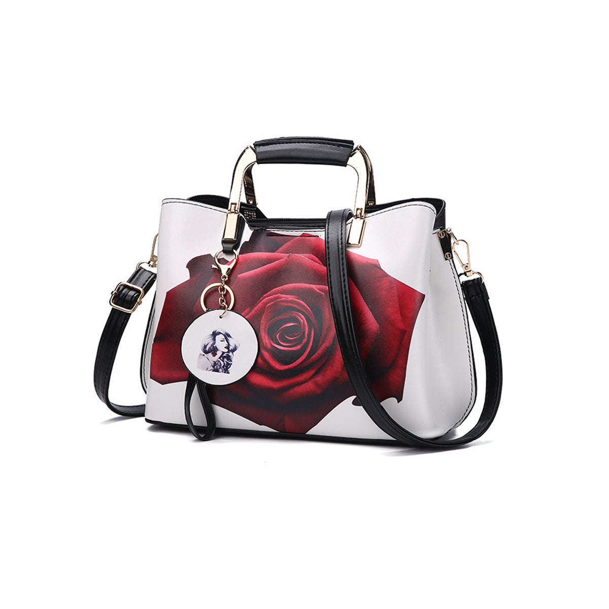 Top Handle Satchel Shoulder Bags Ladies Leather Totes