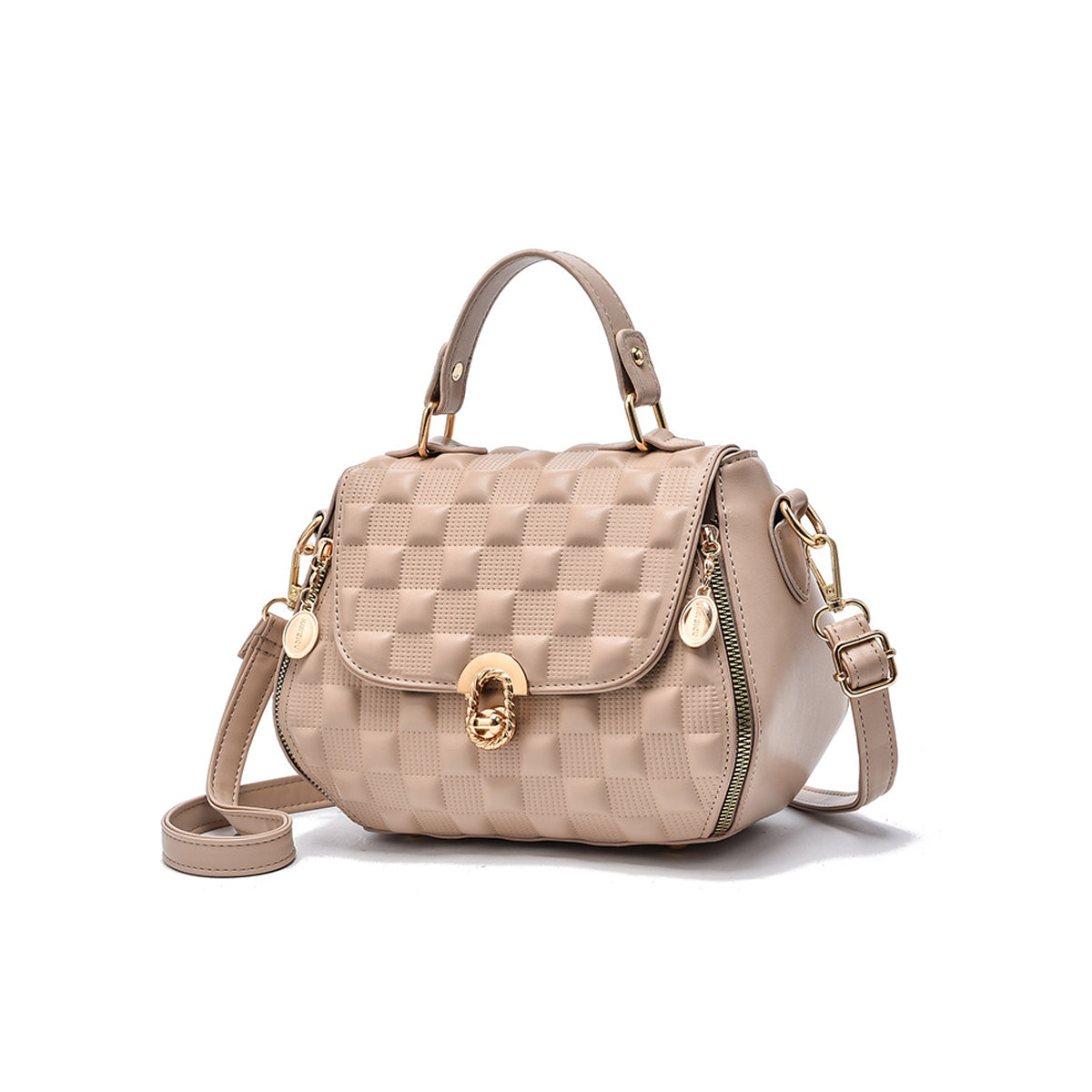 New Simple Embroidered Thread Large Capacity Shoulder Bag