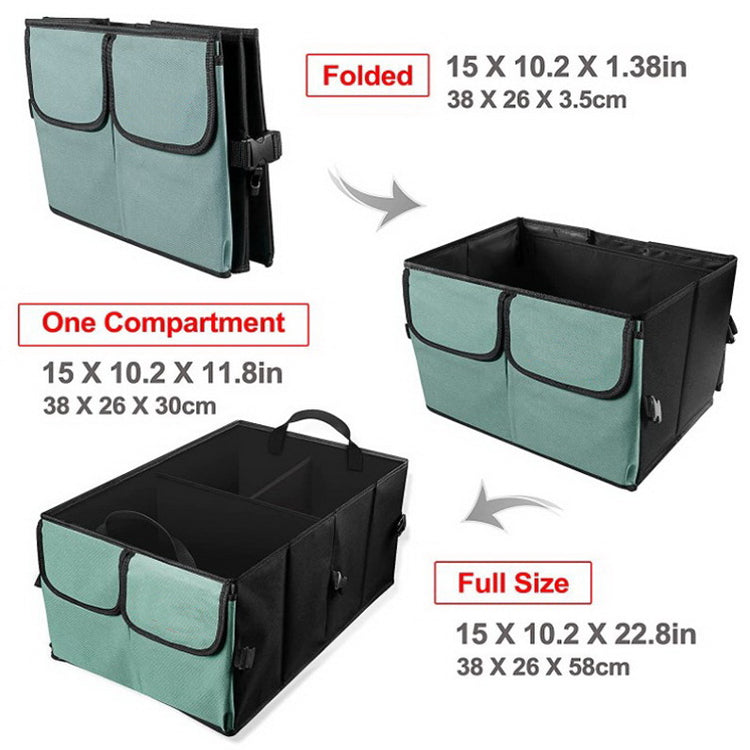 Foldable Storage Box Container Car Seat Organizer