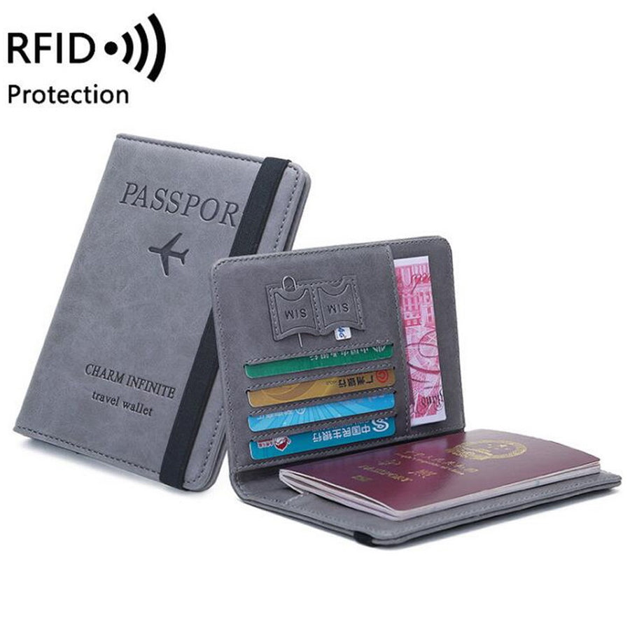 Vintage PU Leather Travel Wallet