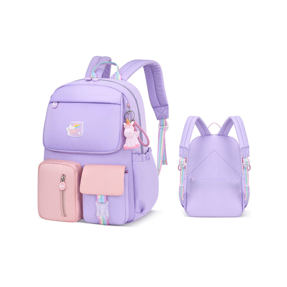 Waterproof And Burden-Relieving Ridge Protection Cute Children's Backpack