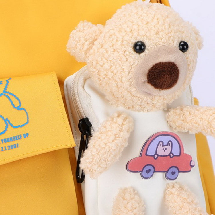 Hot Sale Yellow Kids School Backpacks