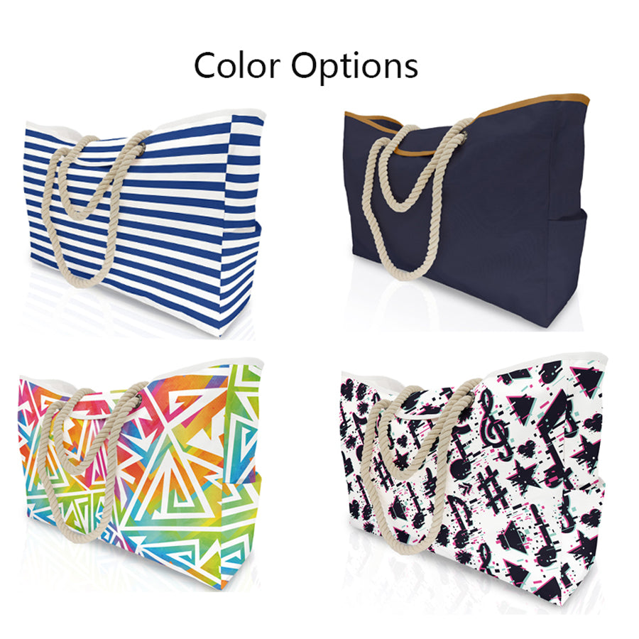 Fashion Printing Designer Travel Beach Tote Bags