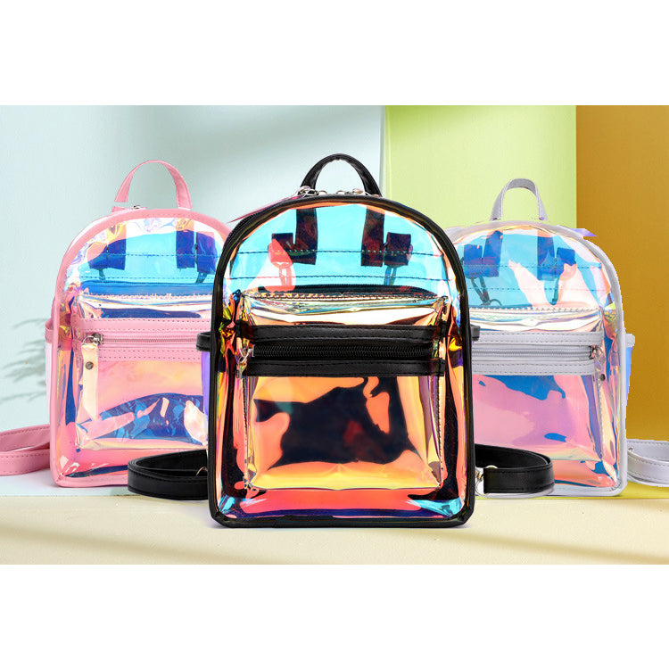 Candy Holographic Pink Mini Backpack