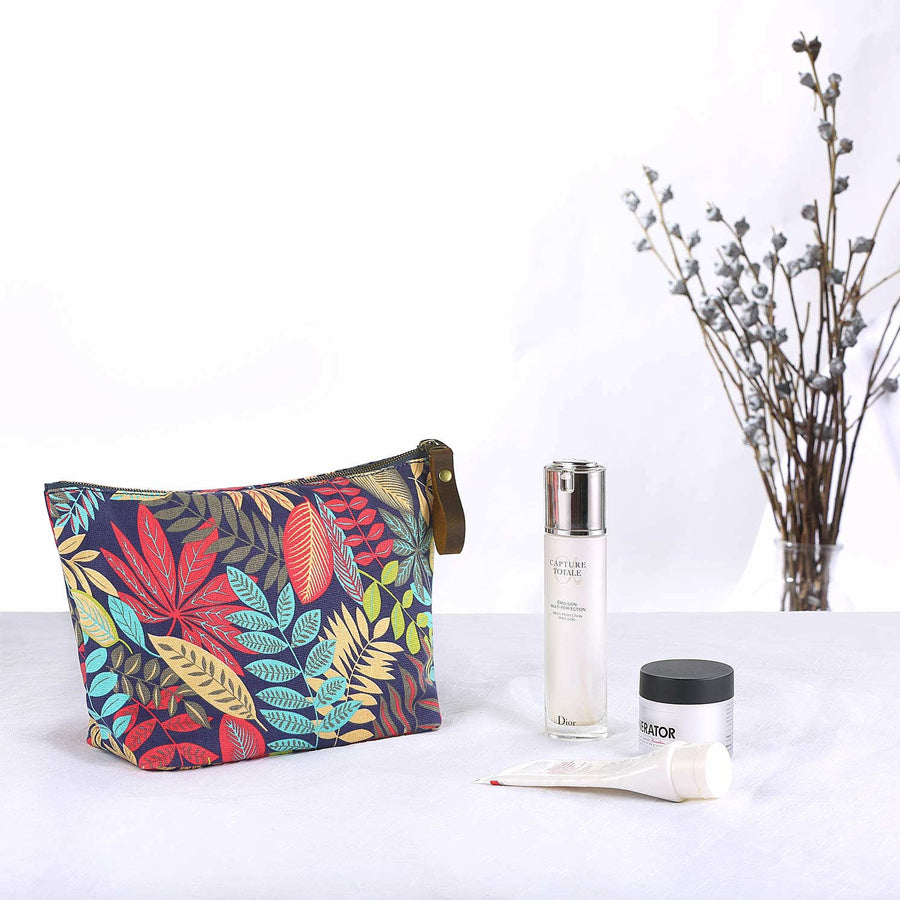 Canvas Large Toiletry Storage Makeup Bag